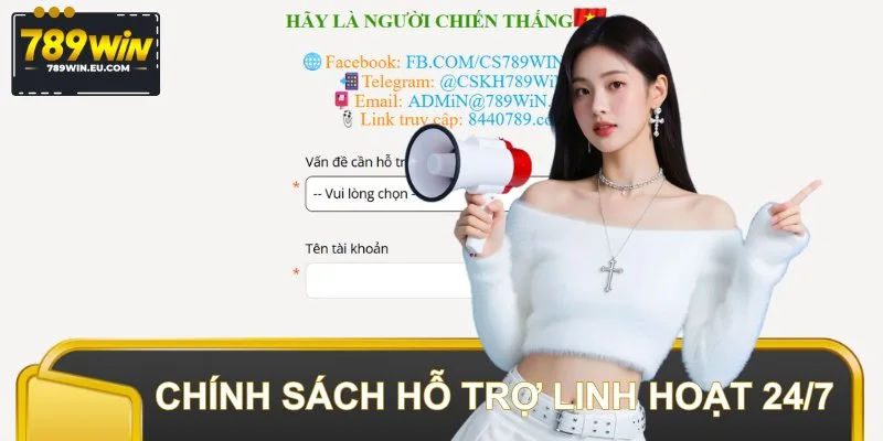 Đội ngũ hỗ trợ của chúng tôi luôn túc trực 24/7h