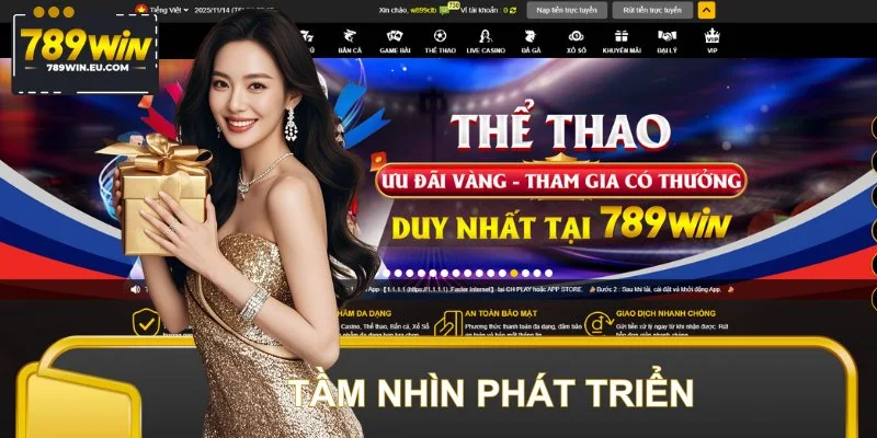 Tầm nhìn tương lai vững chắc, dẫn dắt 789WIN phát triển