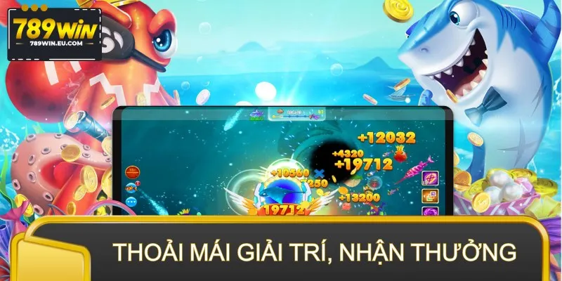 Bắn cá H5 giúp khách hàng thoải mái giải trí, nhận thưởng