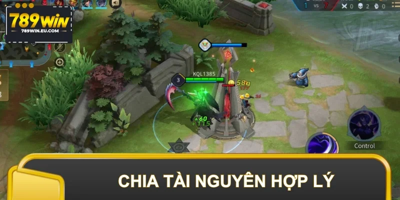 Chia tài nguyên hợp lý là cách chiến thắng dễ dàng