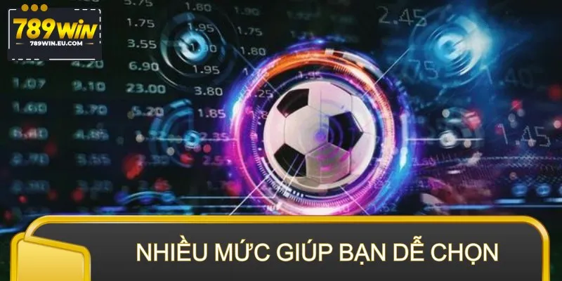 Hệ thống tung ra nhiều mức tài xỉu giúp bạn dễ chọn