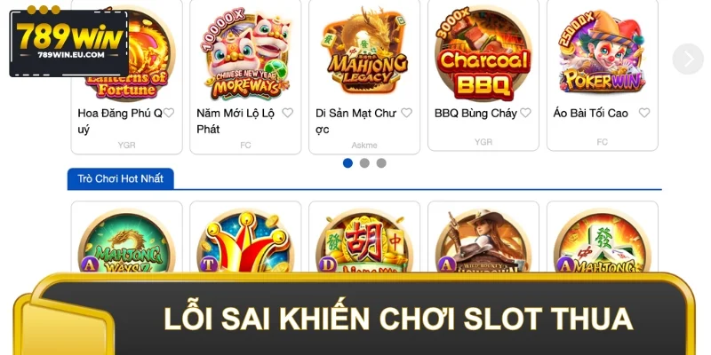 Chia sẻ một số lỗi sai có thể dẫn đến chuỗi thua