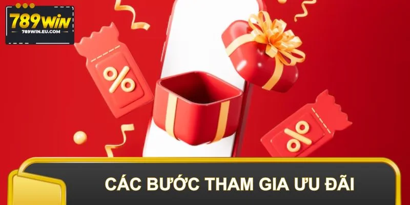 Các bước tham gia ưu đãi dành cho hội viên mới