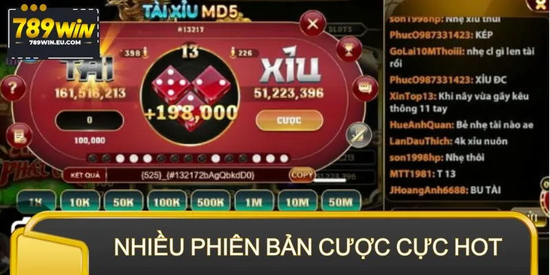 Newbie được tham gia nhiều phiên bản cược cực hot